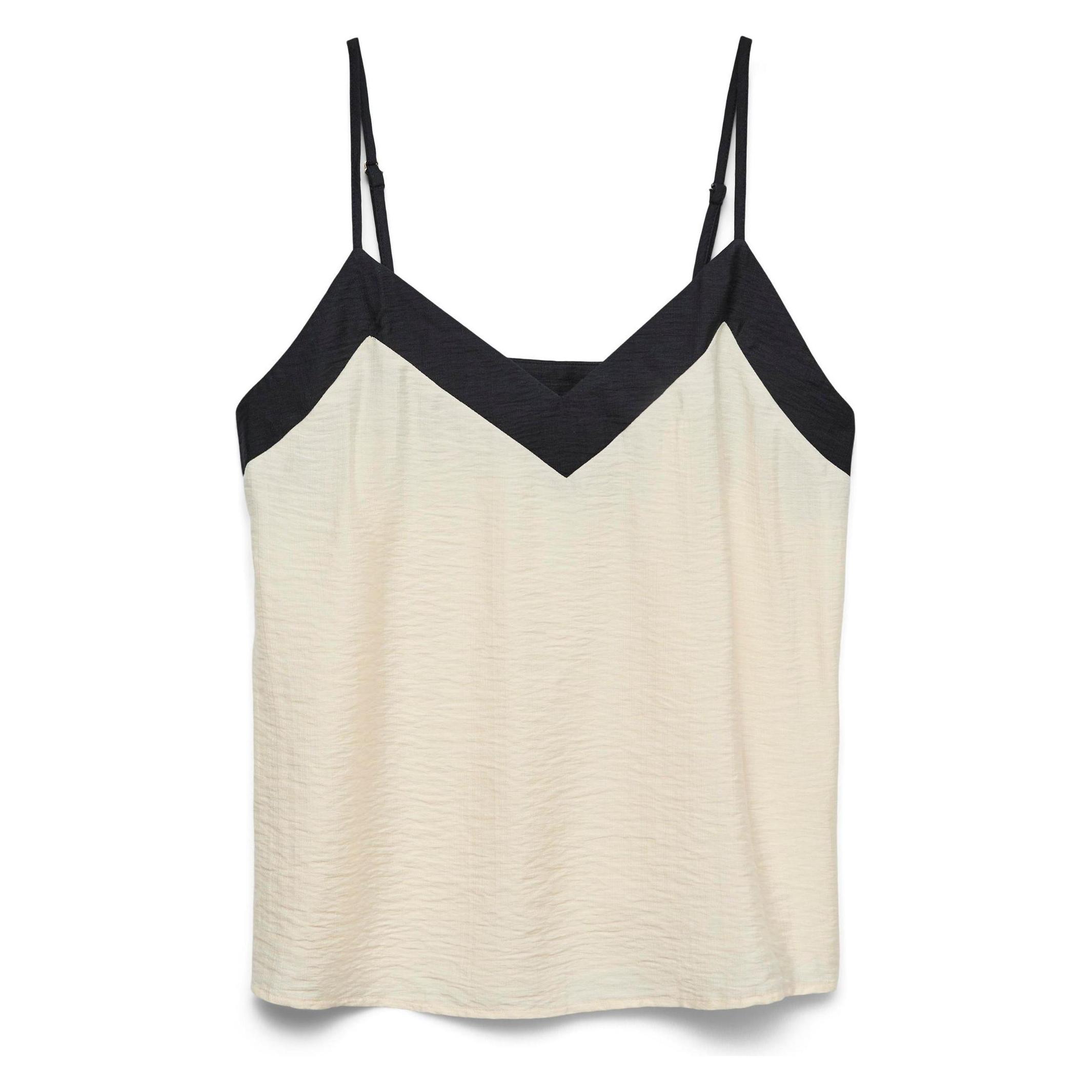 Vero Moda, Damen, Blusen, Vmdenise Top, Weiss, (M)
