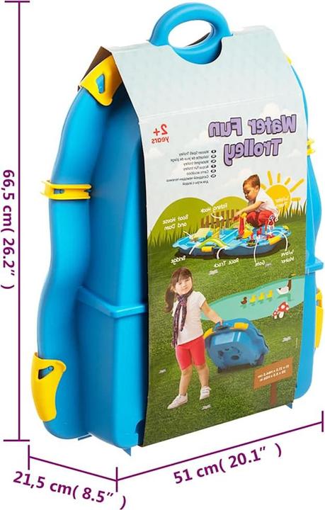 Produktbild vidaXL Wasserspiel Koffer