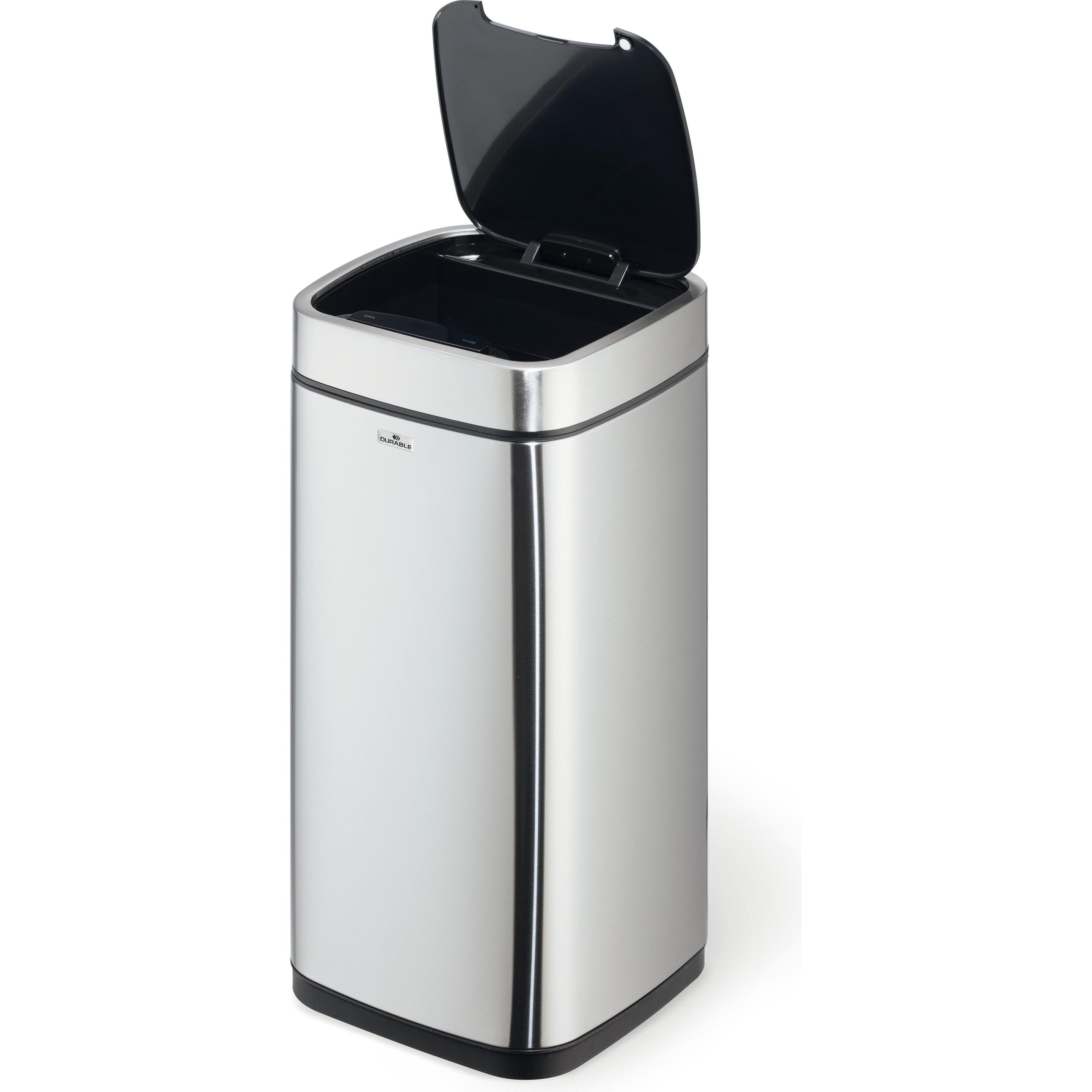 Durable NO TOUCH - Abfalleimer, Abfalleimer, Silber