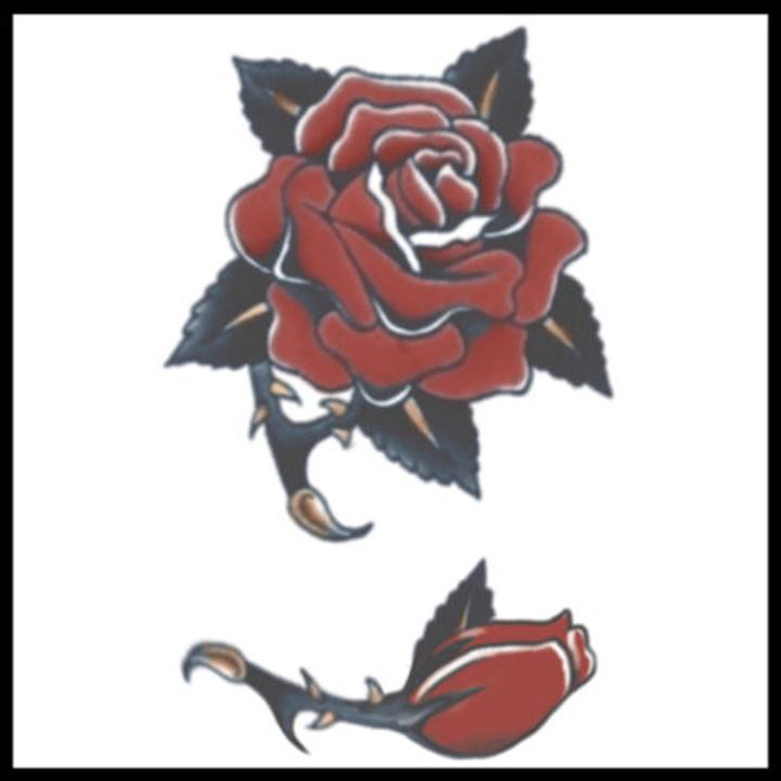 Produktbild Maskworld 1940 Rosen Tattoos