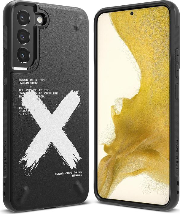 Produktbild Ringke Onyx Design Durable Case for Samsung Galaxy S22 + (S22 Plus) Black (X) () (Samsung Galaxy S22+)