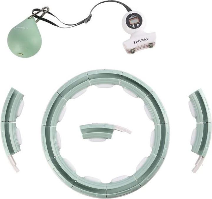 Immagine prodotto HMS Hula Hop HHM15 con magnete e peso verde + contatore (44 cm)