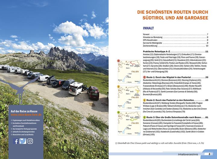 Image du produit Wohnmobil-Tourguide Südtirol mit Gardasee (Allemand, Michael Moll, 2024)