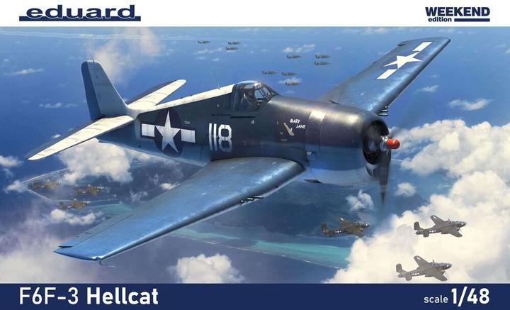 Image du produit Eduard F6F-3 Hellcat 1/48