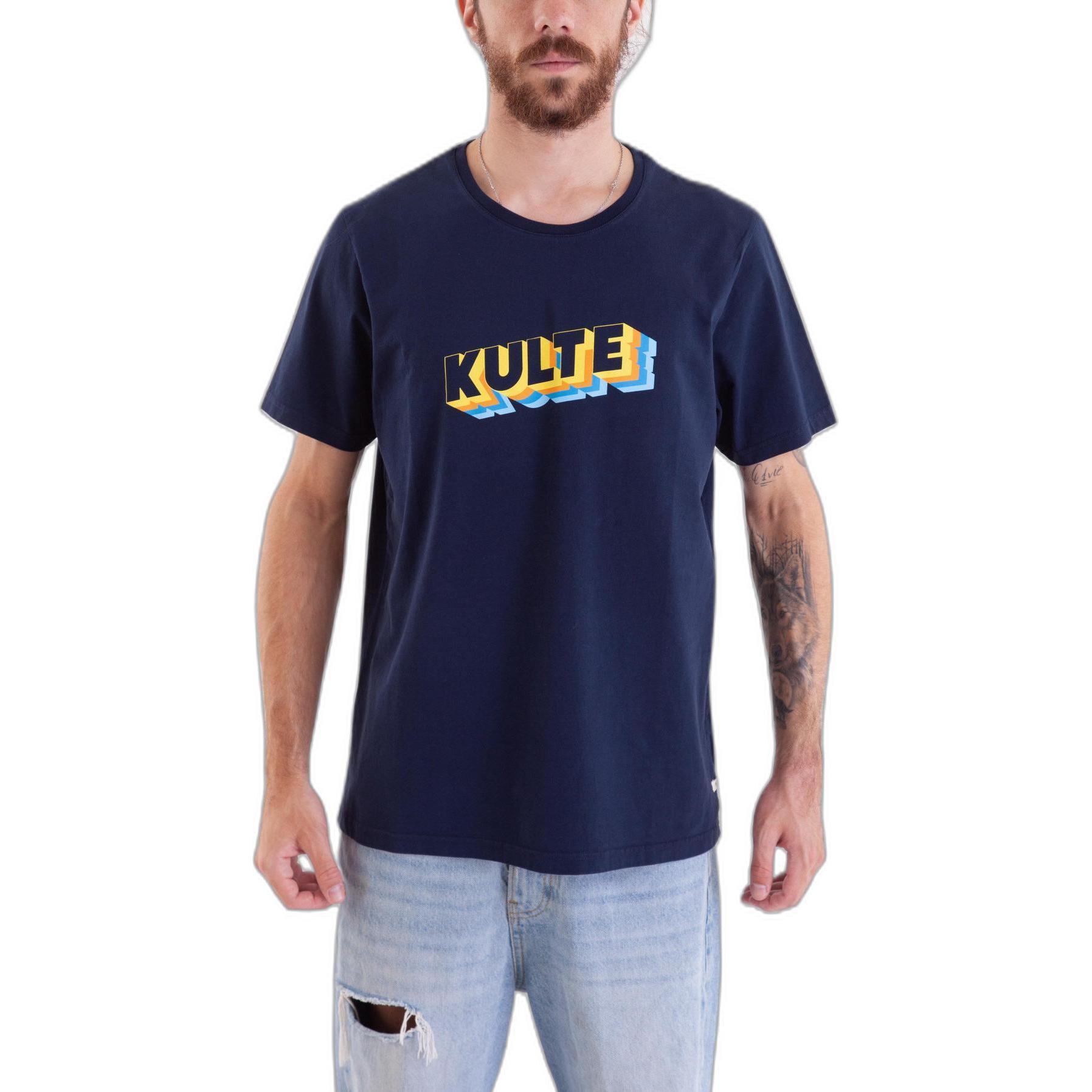 Kulte, Herren, Shirt, t-hirt, Blau, (S)