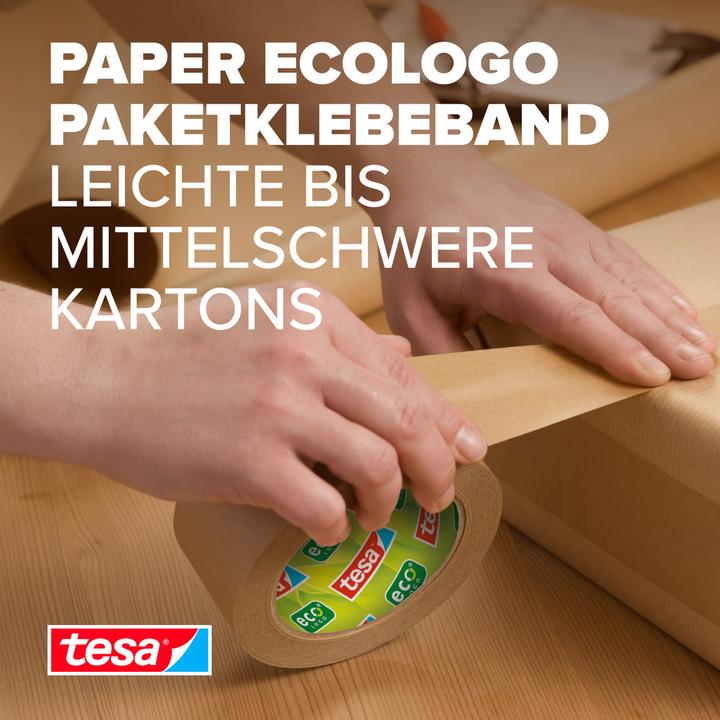 Produktbild tesa Packband ack® Papier ecoLogo® B (50 mm)