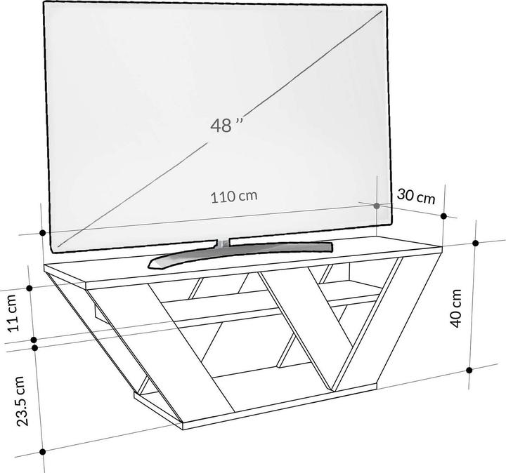 Immagine prodotto Homitis Pipralla (110 x 40 x 30 cm)