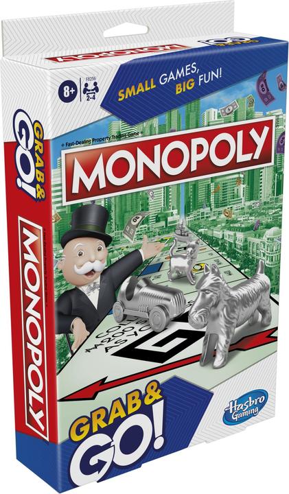 Produktbild Monopoly Board Travel Game Grab/Go (Deutsch)