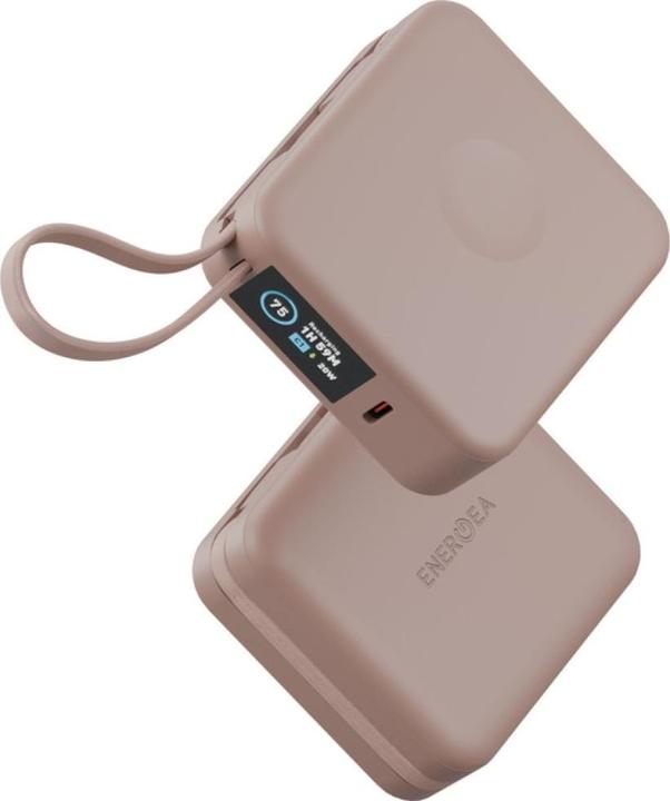 Actual product image Energea Induction PowerBank MagPac Mini Plus 3C 10000mAh Magsafe pink (10000 mAh, 20 W)