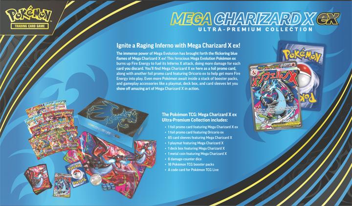Produktbild Pokémon P-EN Mega Charizard Ultra Premium Collection (Englisch, Box Set & Collection)