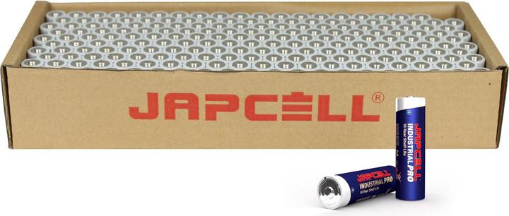 Image du produit Japcell Piles alcalines AA / LR06 Industrial Pro - paquet de 200 (200 pcs, AA)