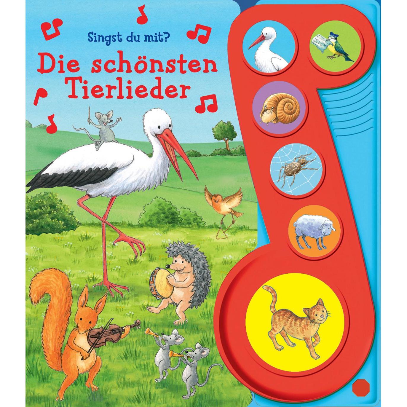 Die schönsten Tierlieder (Soundbuch), Kinderbücher von Phoenix International Publications Germany GmbH