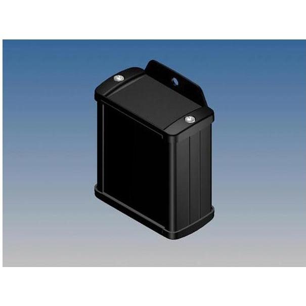 Thumbnail - Auction ALUMINIUMGEHÄUSE - SCHWARZ - 70 x 59.9 x 30.9 mm - mit Flansch (Gehäuse), Elektronikzubehör + Gehäuse, Schwarz