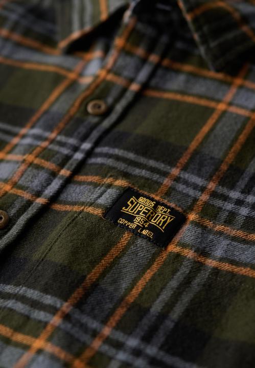 Immagine prodotto Superdry Langärmeliges Holzfällerhemd aus Baumwolle (L)