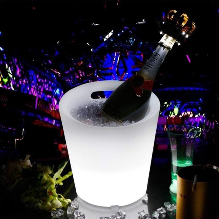 Produktbild Techly Ice bucket with RGB LED backlight and remote control