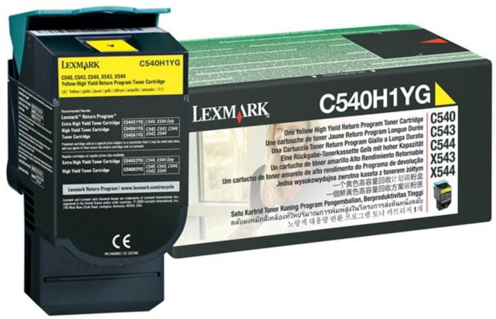 Image du produit Lexmark C540h1yg (Y)