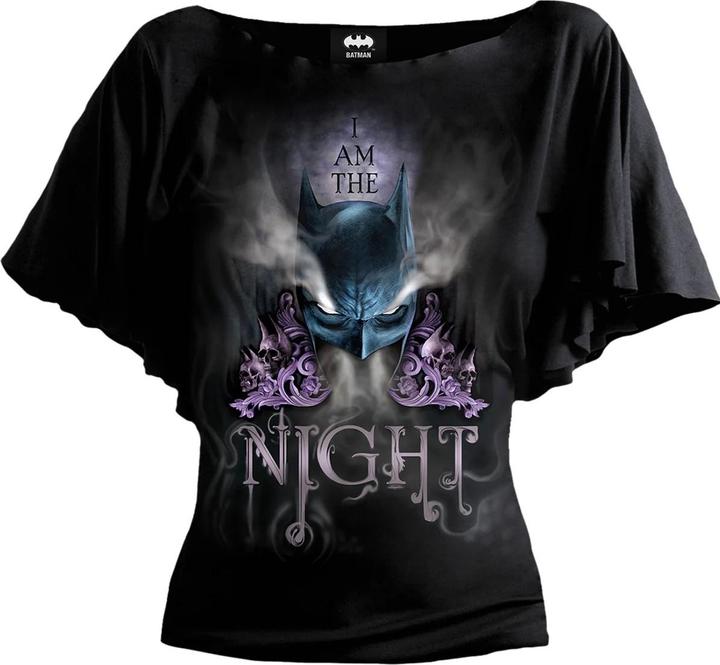 Immagine prodotto Spiral I Am The Night Top Batman Manica a Pipistrello Donna (S)