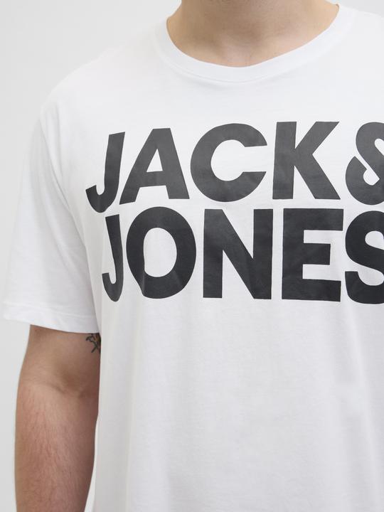 Actual product image Jack & Jones Logo print plus size t-shirt (3XL)