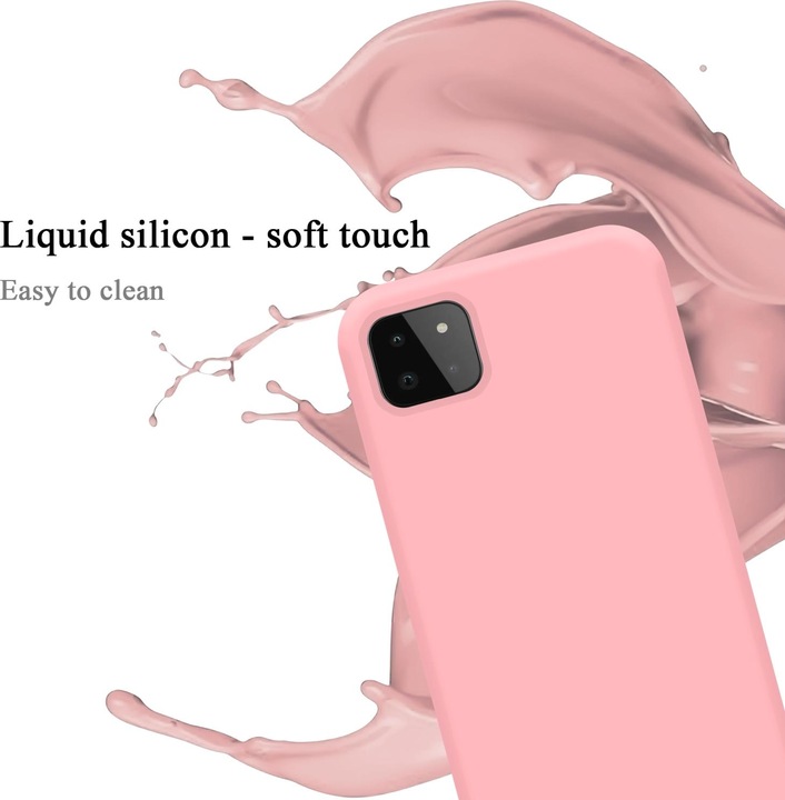 Actual product image Cadorabo TPU Liquid Silicone Case Cover (Samsung Galaxy A22 5G)