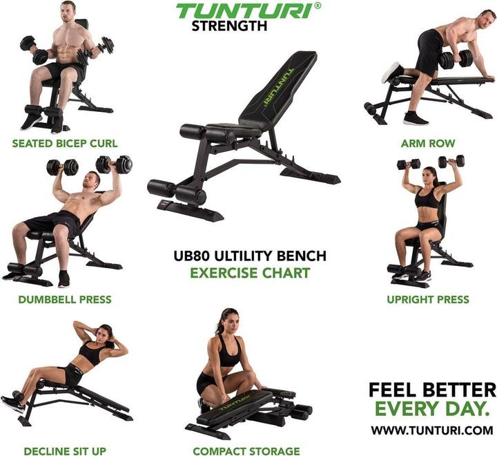 Produktbild Tunturi Multibank Utility Bench UB80
