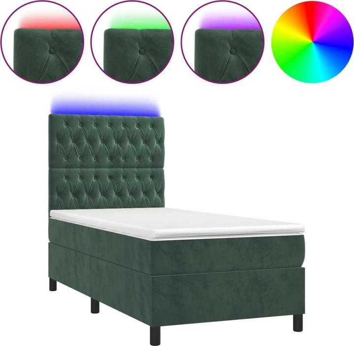 Produktbild vidaXL Boxspringbett (120 x 200 cm)
