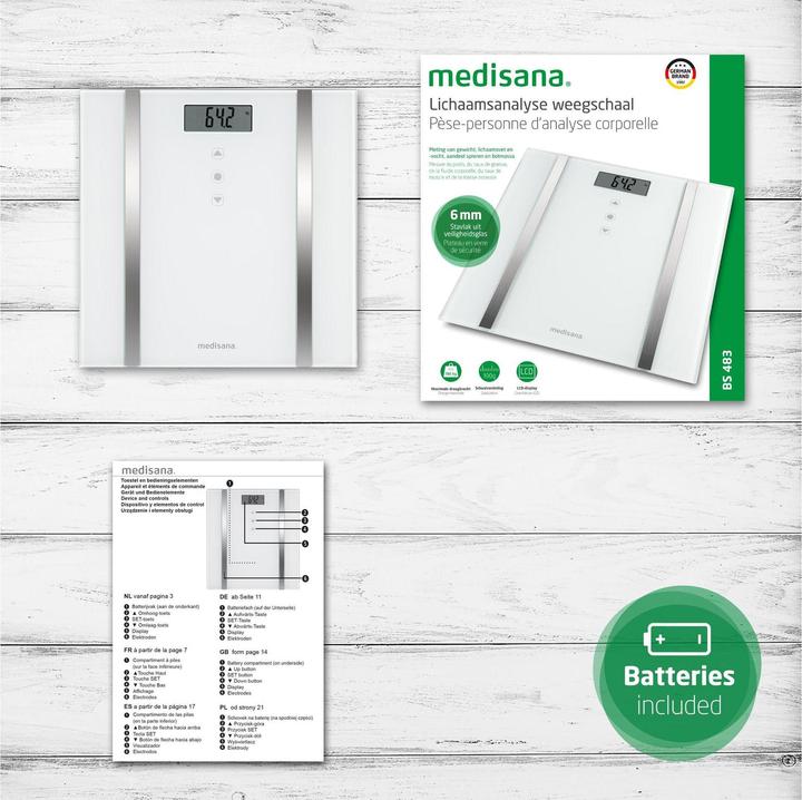 Productafbeelding Medisana BS 483 - BNX (180 kg)
