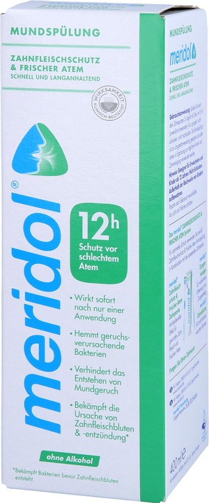Actual product image Meridol Safe Breath Mouthwash (400 ml, Mouthwash)