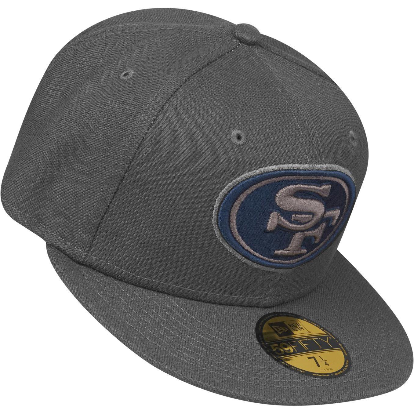 Thumbnail - New Era, Herren, Cap, 59Fifty Fitted Cap - NFL San Francisco 49ers - 6 7/8, Grau, (6 7/8)