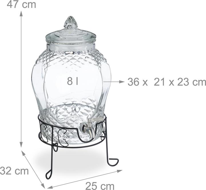 Immagine prodotto Relaxdays Getränkespender