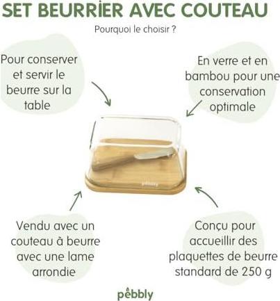 Image du produit Pebbly Beurrier