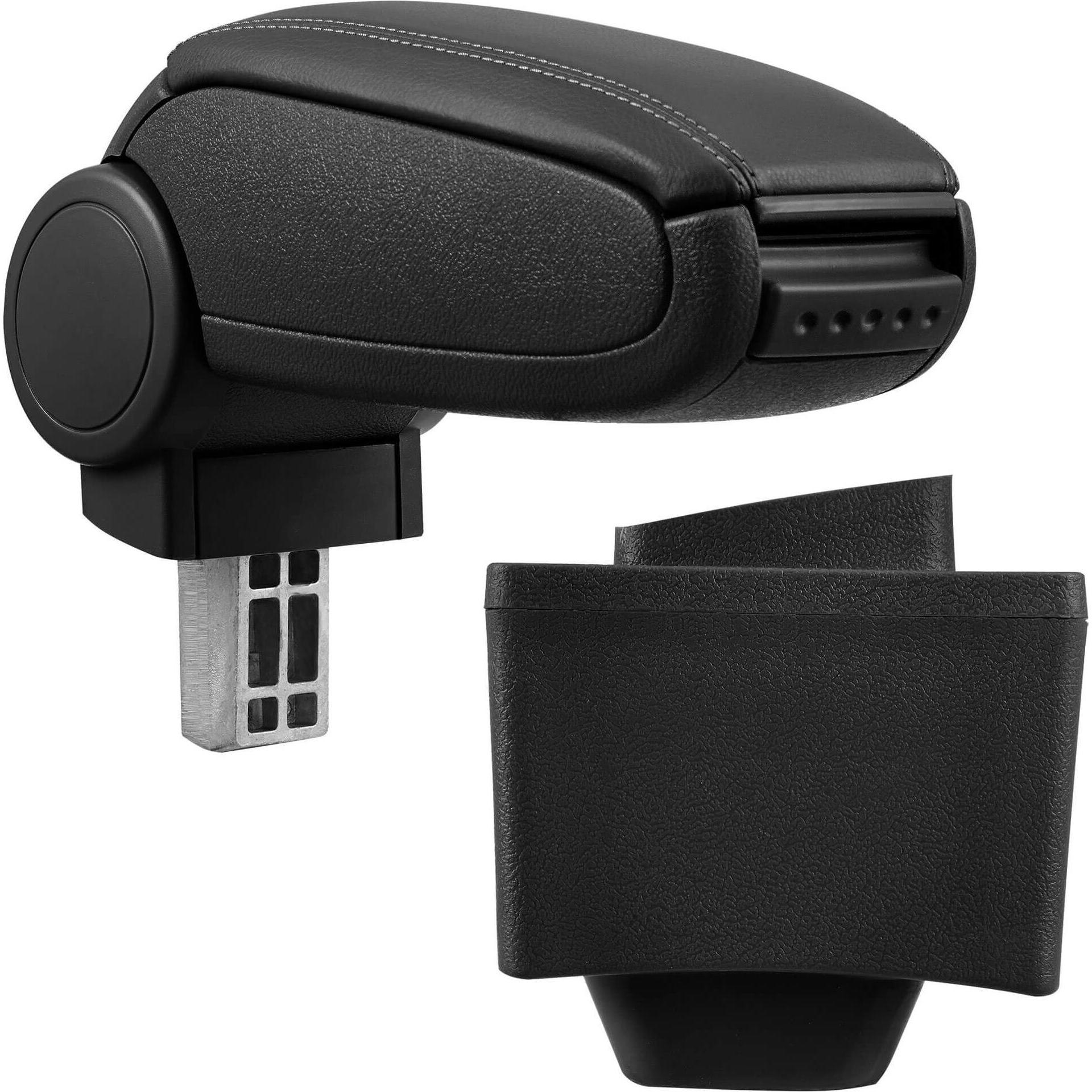 Pro-Tec, Auto Innenraum Zubehör, Mittelarmlehne Audi A3 S3 8L 96-03 mit Staufach Kunstleder Schwarz