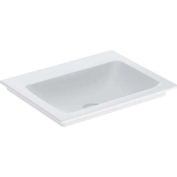 Thumbnail - Geberit, Waschbecken, ONE Möbelwaschtisch Abgang vertikal, 60x14x48cm, 505.01 (480 mm, 190 mm)