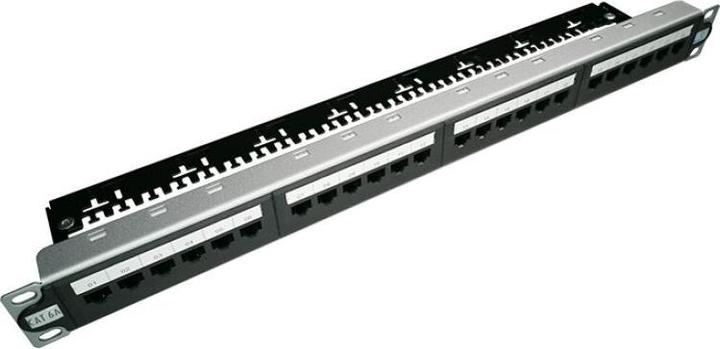 Produktbild Alantec Patchpanel UTP cat.6A su 24 prievadais LSA 1U