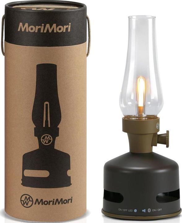 Actual product image MoriMori Design light with loudspeaker (chocolate-brown)