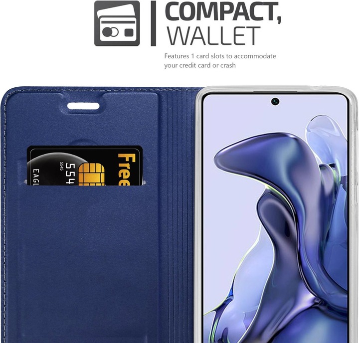 Actual product image Cadorabo Classy Book Case for Xiaomi 11T / 11T PRO (Xiaomi 11T)