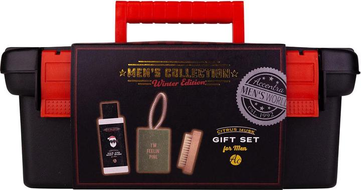 Actual product image Accentra Gift set for men MEN'S COLLECTION WINTER EDITION in a tool case (Manicure set)