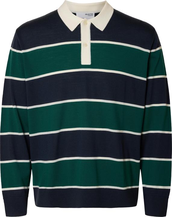 Immagine prodotto Selected Homme 100% Merinowoll Langarm-Poloshirt (XL)