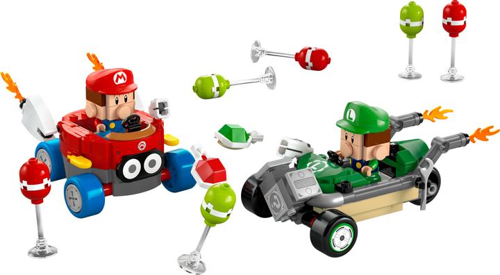 Actual product image LEGO Mario Kart - Baby Mario vs. Baby Luigi (72034, LEGO Super Mario)