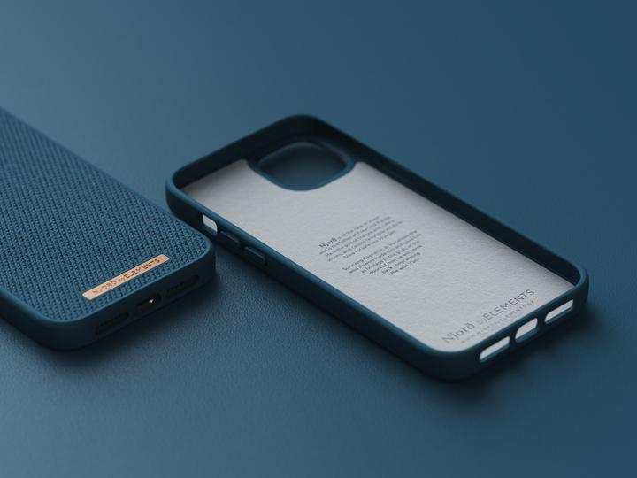 Actual product image Njord Hard Cover Tonal Case Deep Sea (Apple iPhone 14 Plus)