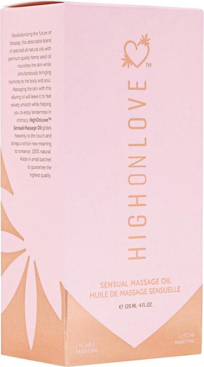 Actual product image High on Love Sensual massage (120 ml)