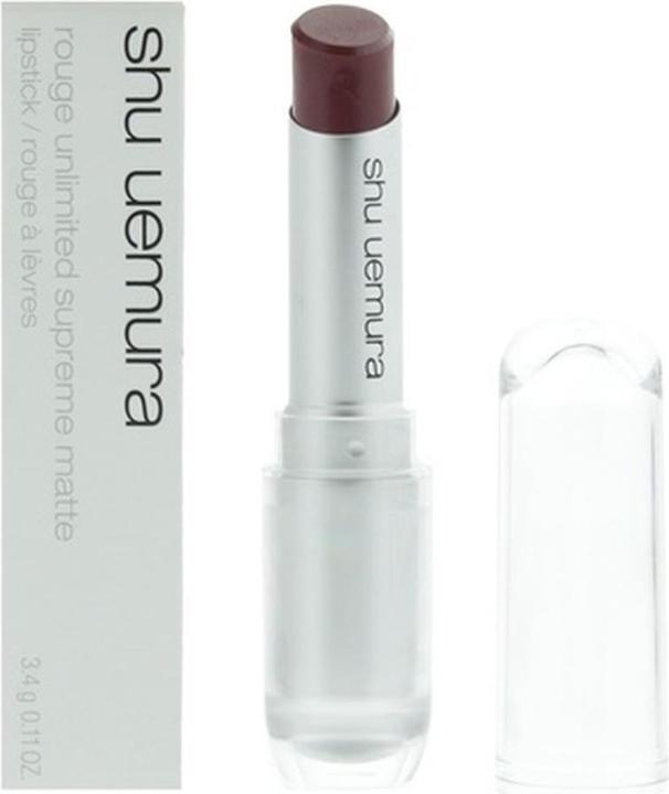Shu Uemura Rouge Unlimited Supreme Matte Lipstick 3.4g 285 Wine (M WN 285 Wine)