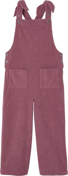 Produktbild Vertbaudet Mädchen Samt-Latzhose mit weitem Bein (122)