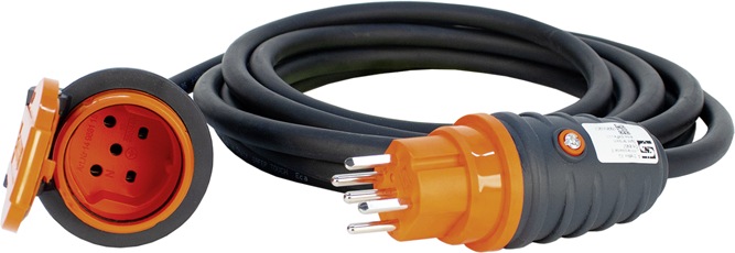 Actual product image Steffen Industrial extension cable GdV 5x1.5mm2 5m T15 IP55 (5 m, Type 15)
