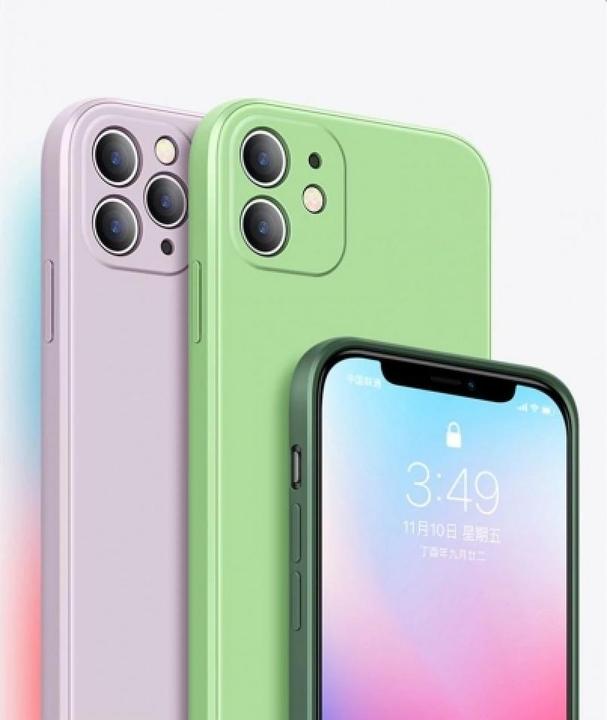 Produktbild Screenguard Apple iPhone 12 Liquid Silicone Case Hülle (Apple iPhone 12)