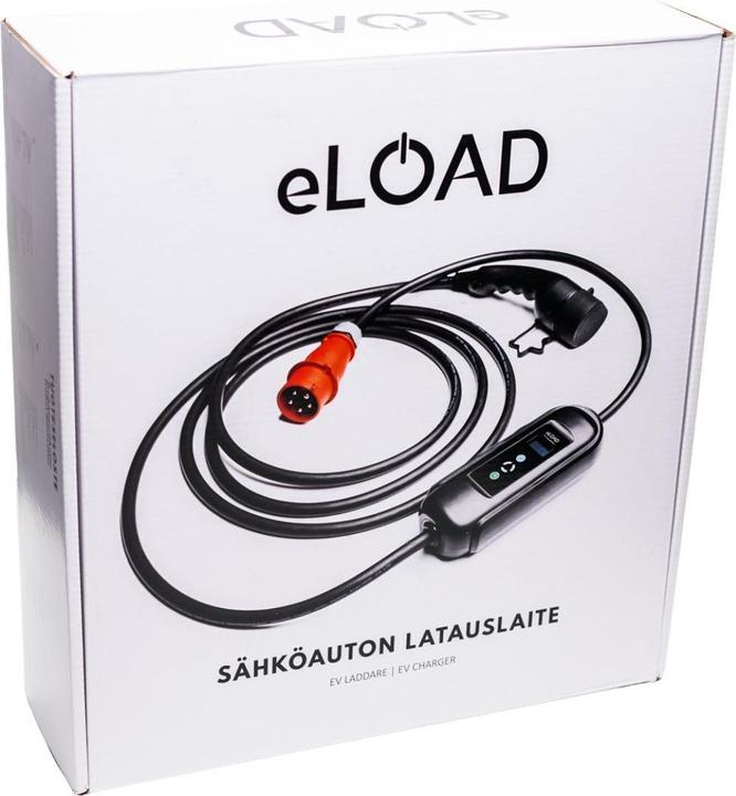 Produktbild eLoad Stromkreisunterbrecher TIETOSET 3X16A 11KW CHARGER (11 kW, 16 A, 5 m)