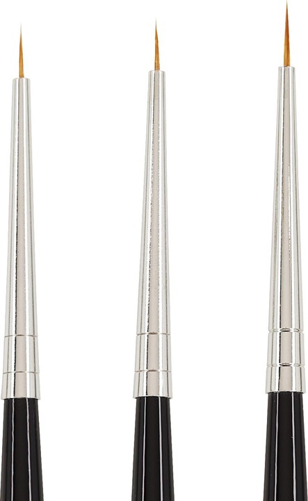 Actual product image VBS Brush Set Kolinsky Red Marten, Set of 3