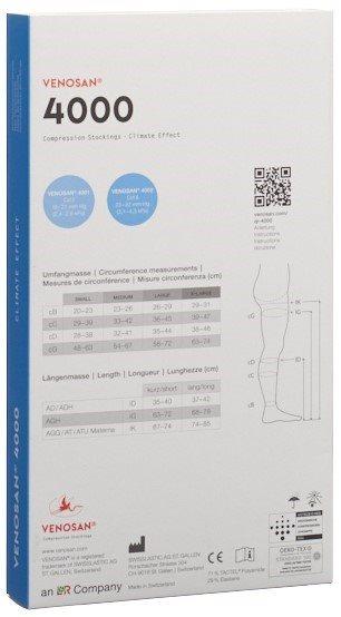 Produktbild Venosan A-D KKL2 M lang offen black (M)