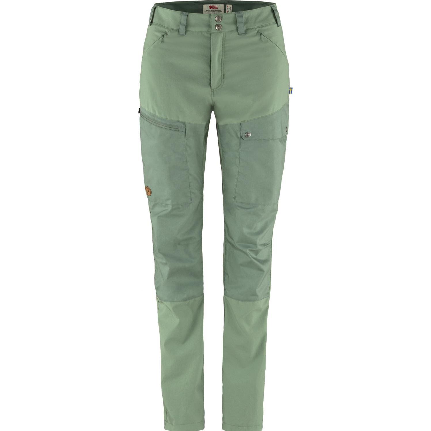 Fjällräven, Damen, Outdoorhose, Abisko Midsummer Hose (42, M, L), Grün, 42, L, M