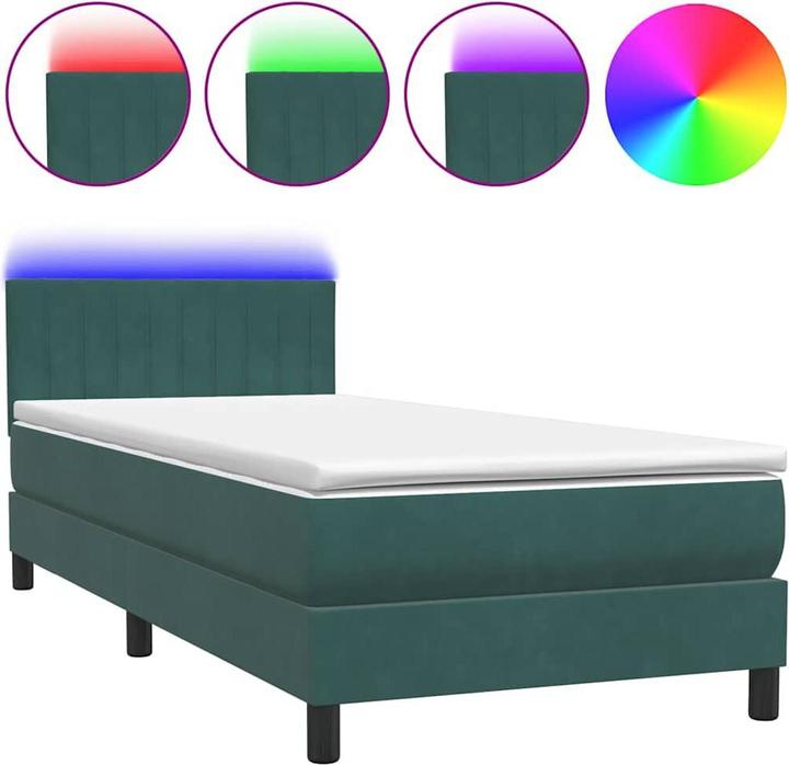 Produktbild vidaXL Boxspringbett (80 x 220 cm)