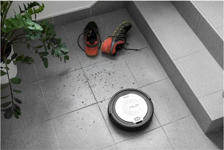 Produktbild Sencor SRV 1000SL robot vacuum 0.2 L Bagless Black, Silver